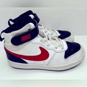 Nike Youth Court Borough Mid 2 High Top Sneakers - Size 13C